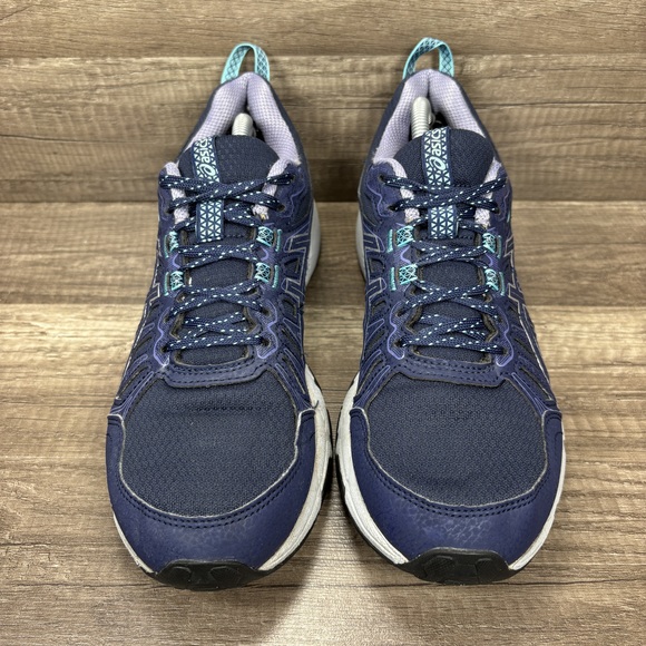Asics Gel-Venture 7 Blue Purple Womens US Size 8 EUR 39.5 1012A476 Running Shoes - Picture 3 of 10